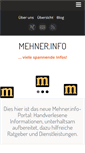 Mobile Screenshot of mehner.info